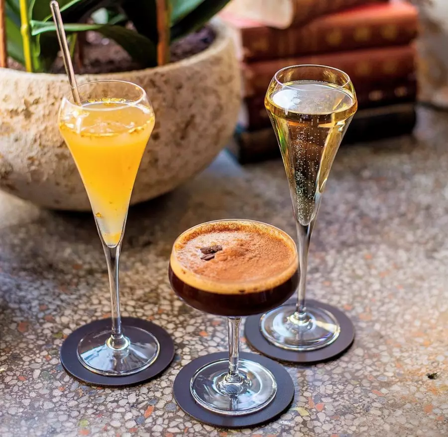 Cocktails at Cafe Nucleus Rochester